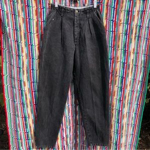 Vintage Docker’s black denim trousers